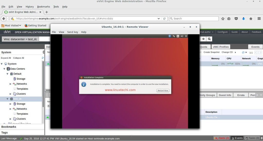 virtual-machine-installation-completed-ovirt-engine