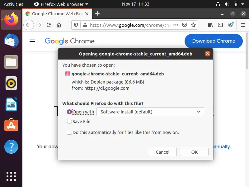 Chrome-Software-Install-Ubuntu