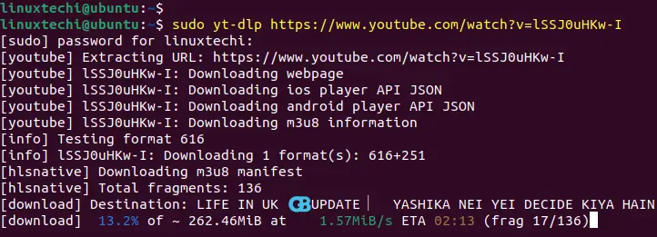 Download-Youtube-Video-From-Linux-Command-Line-Yt-Dlp