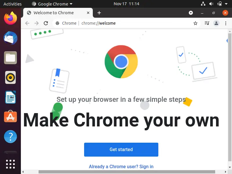Google-Chrome-Welcome-Page-Ubuntu