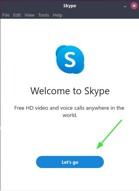 Welcome-to-Skype-Window