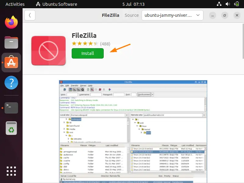 Install-FileZilla-Ubuntu-Software-Center