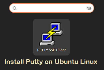 Install-Putty-Ubuntu-Linux