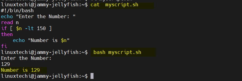 If-statement-Bash-Script-Example