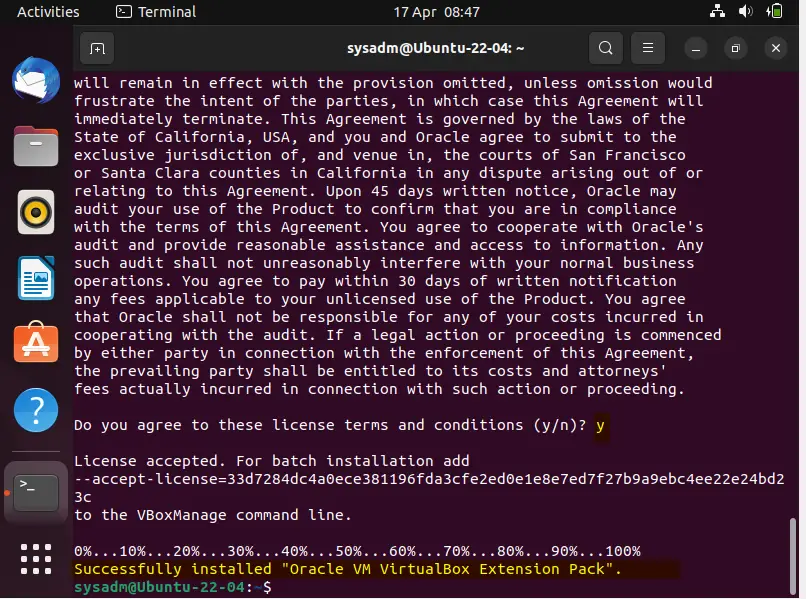 Accept-License-VirtualBox-Extension-Pack