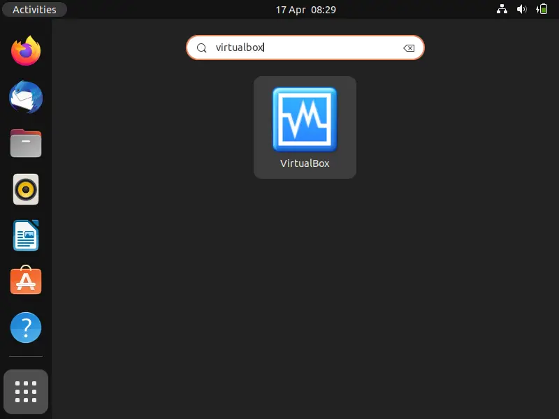 検索-VirtualBox-Ubuntu22-04-デスクトップ