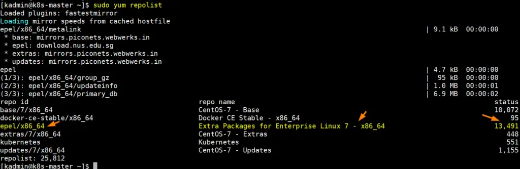 sudo-yum-repolist-centos7