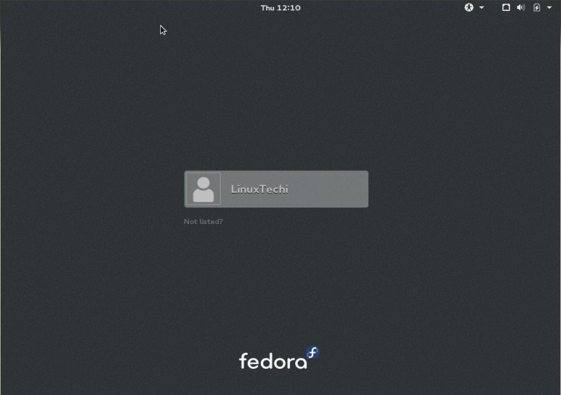 Login-Screen-Fedora21
