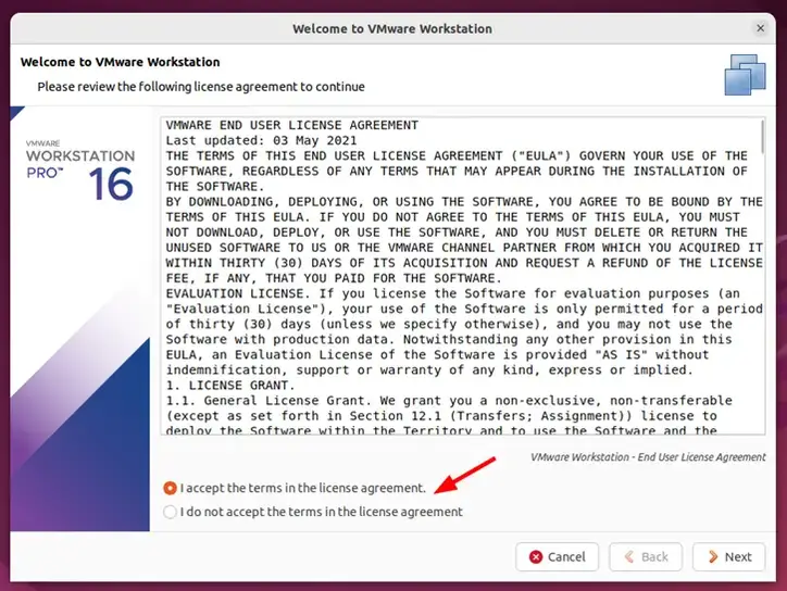 Accept-VMWare-WorkStation-Pro-License-Ubuntu-22-04