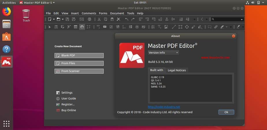 pdf master linux