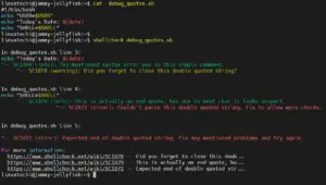 How to Debug a Bash Shell Script in Linux