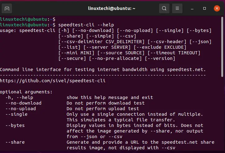 Help-Speedtest-cli-command-linux
