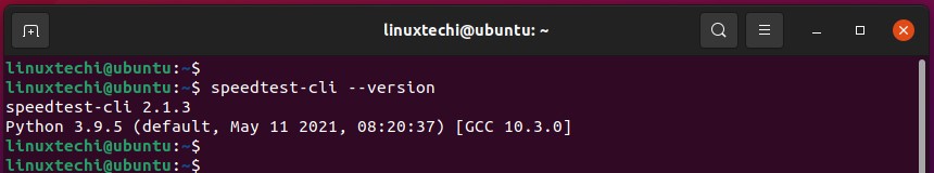 Speedtest-cli-version-linux