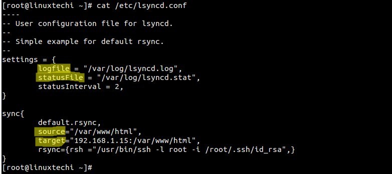 lsyncd-conf