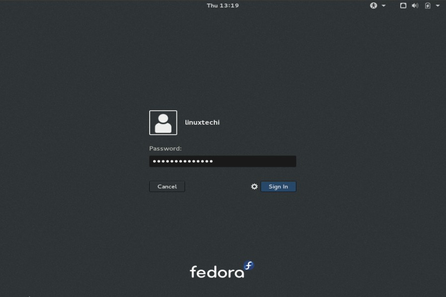 login-screen-fedora23