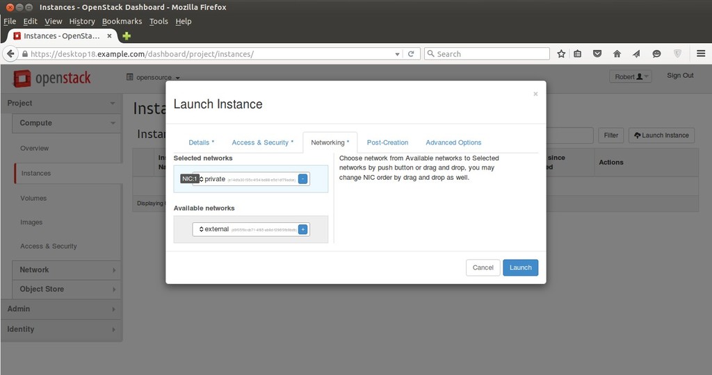 network-for-instance-openstack