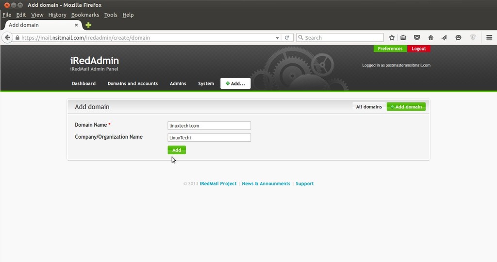 Add-domain-iredmail