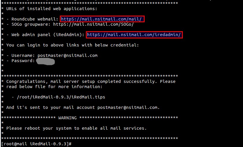 iredmail-installation-completed