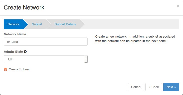 external-network-openstack-dashboard