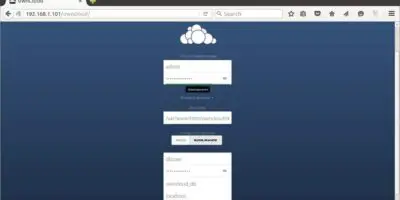 ownCloud-installation-scree