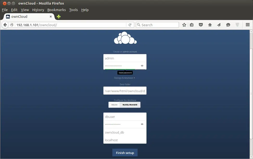 Ncloud. OWNCLOUD. Setting a user’s Storage quota OWNCLOUD.