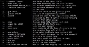 usermod-command-options
