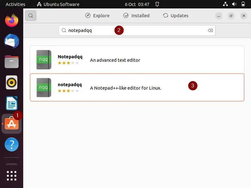 Search-Notepadqq-Ubuntu-Software-Center