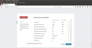 Zabbix-pre-requisites