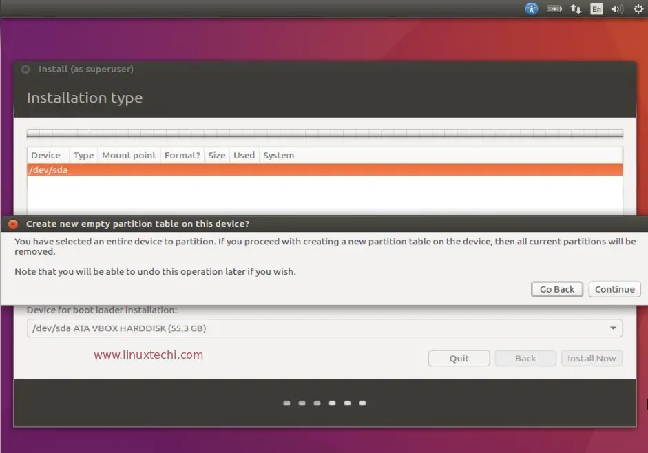 Steps To Install Ubuntu16 04 Lts Xenial Xerus With Screenshots