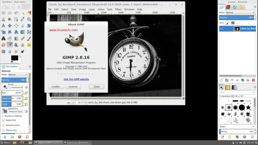 GIMP-Linux-Desktop