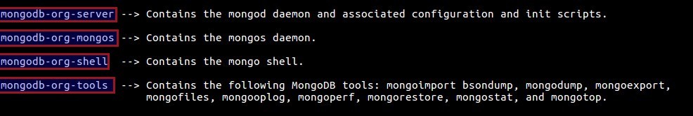 Mongodb-org-package-component