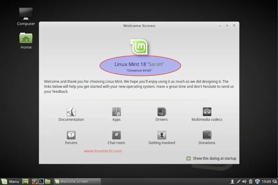 Linux-Mint18-Desktop-Screen