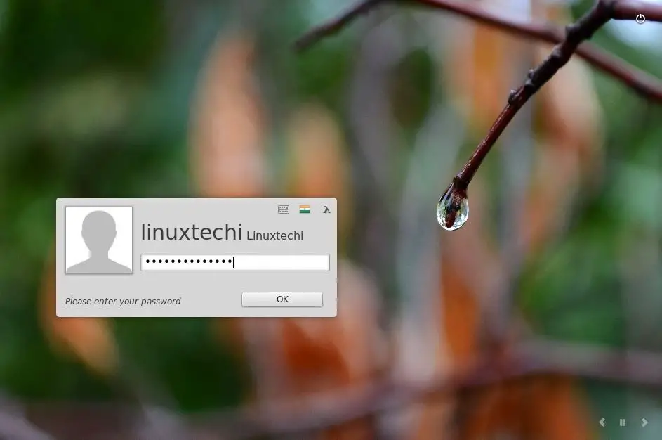 Login-Screen-LinuxMint-18