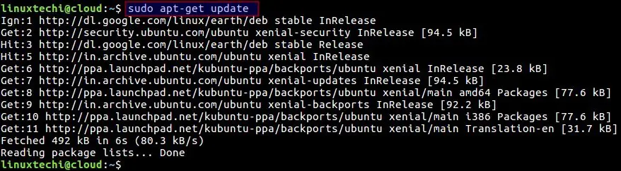 update-package-database-ubuntu-linux