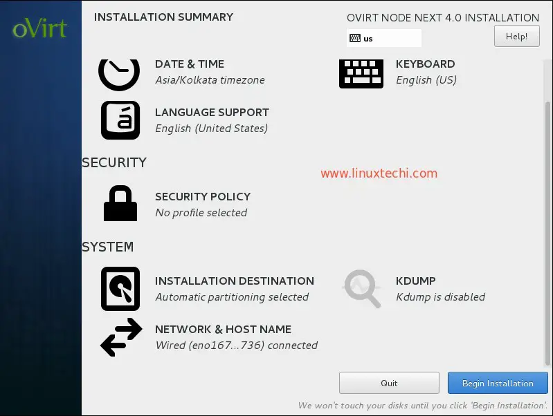 installation-summary-ovirt4-node