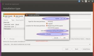 home-partition-ubuntu-16-10-installation
