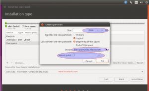 slash-partition-ubuntu-16-10-installation