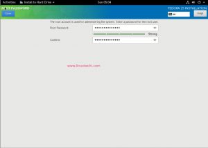 set-root-password-fedora25-installation
