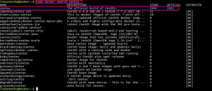 docker-search-command