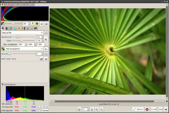 ufraw-image-editor-linux-desktop