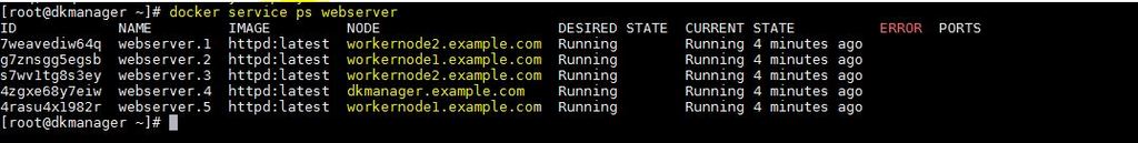 docker-service-ps-command-output
