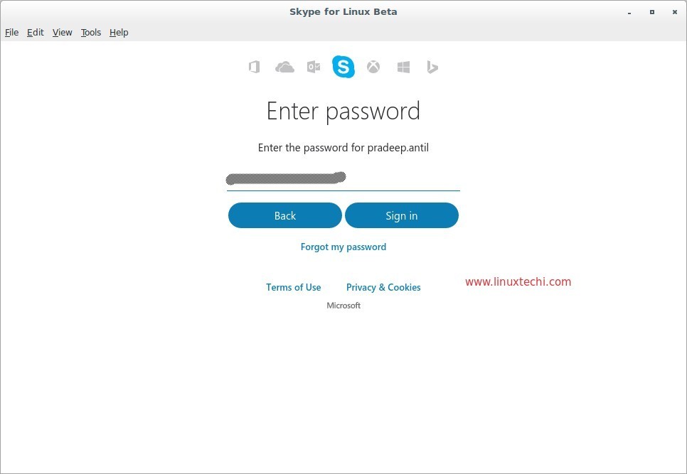 Password-Linux-Skype-User