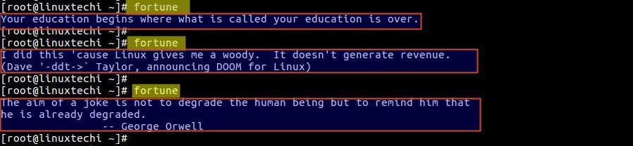 linux-fortune-command-output
