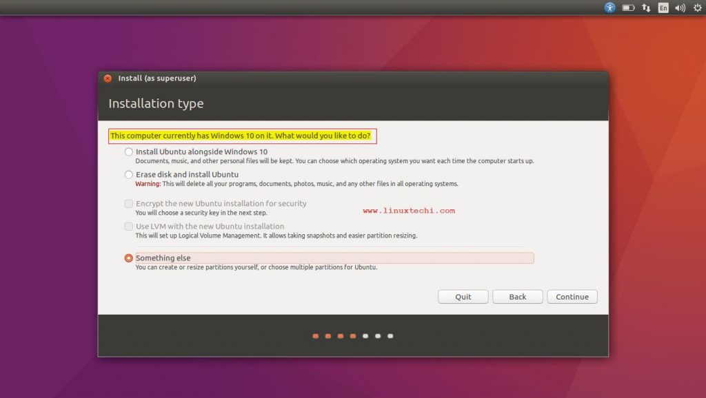 Installation-type-ubuntu-linux