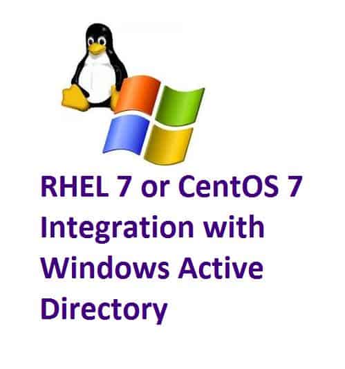 RHEL7-CentOS7-Integration-Windows-AD