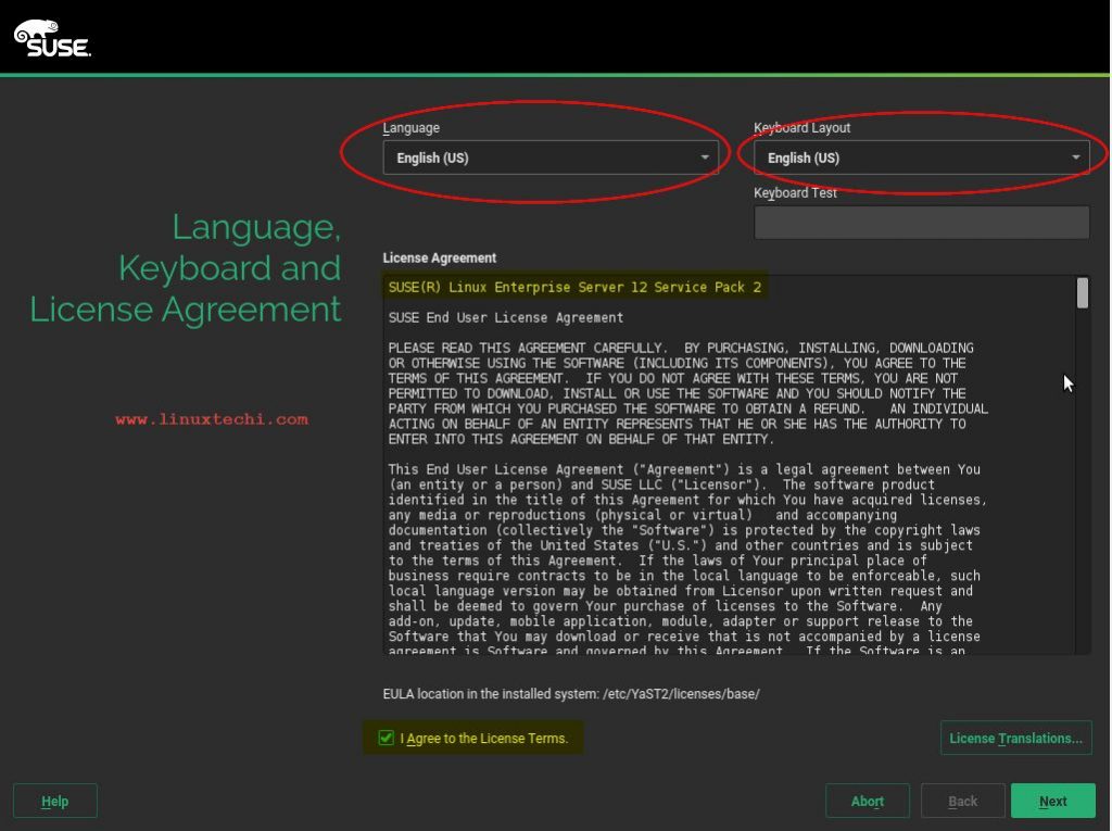 Select-Language-Keyboard-License-Agreement-SLES12-SP2