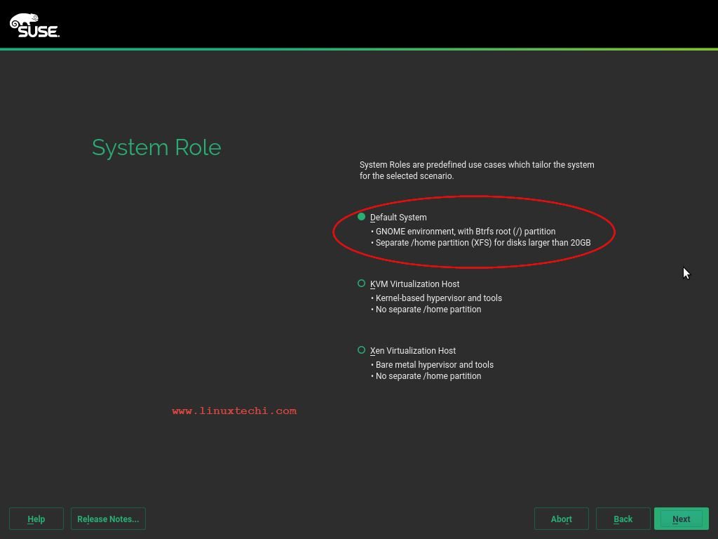 System-Role-SLES12-Installation