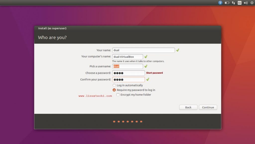 Username-Hostname-Ubuntu-Installation