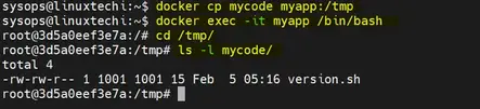 Copy-files-folder-Docker-Container
