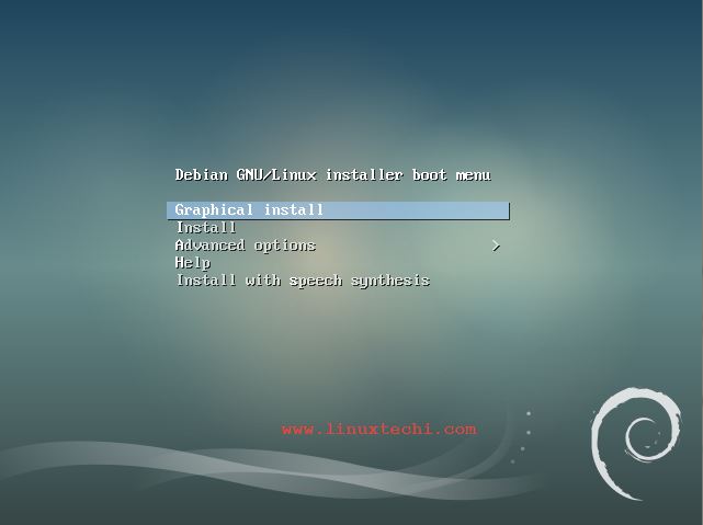 Debian9-Graphical-Install-option